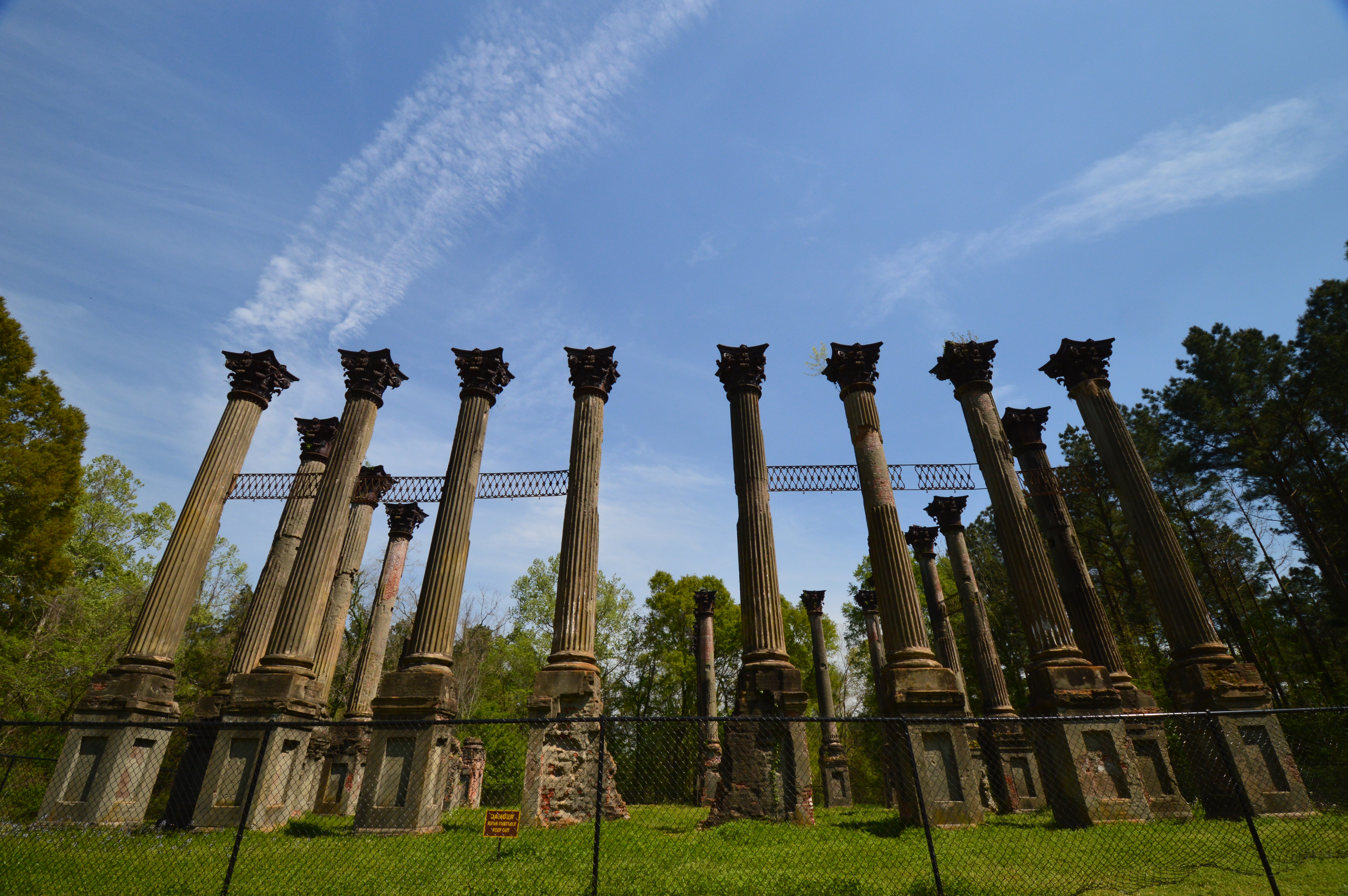 Windsor Ruins – Off the Natchez Trace Parkway at MP 30 Exit – FREE